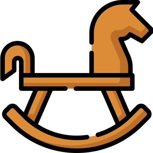 cavallo a dondolo Special Lineal color icona