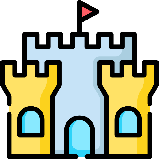 château Special Lineal color Icône