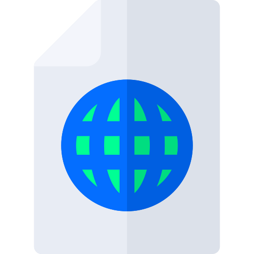 Archivo Basic Rounded Flat icono