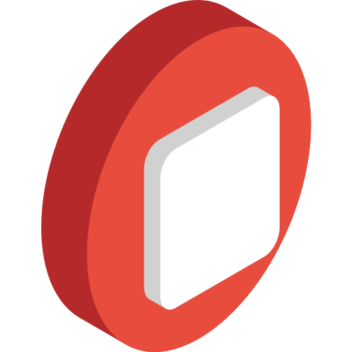 중지 Isometric Flat icon
