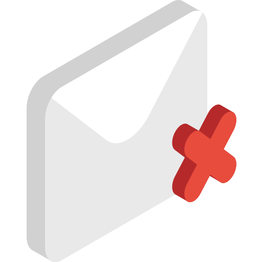 Envelope Isometric Flat icon