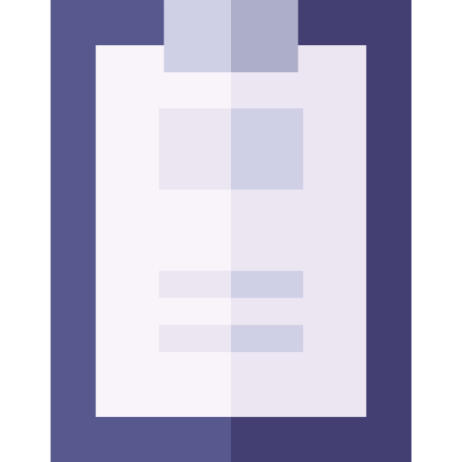 Clipboard Basic Straight Flat icon