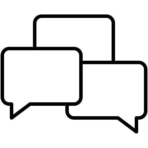 sprechblase Generic black outline icon