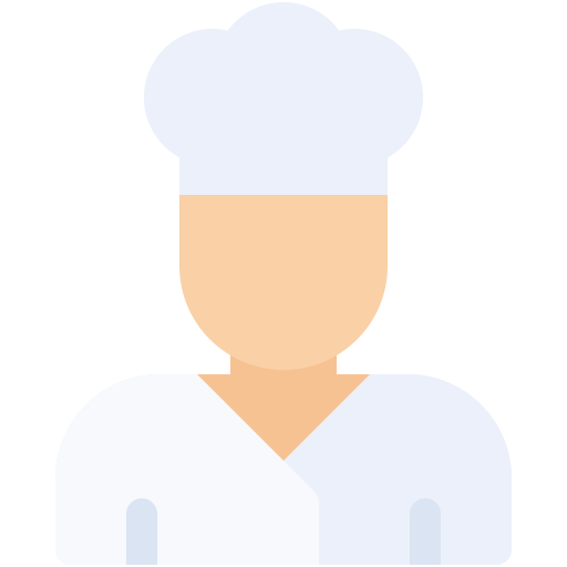Шеф-повар Generic color fill иконка