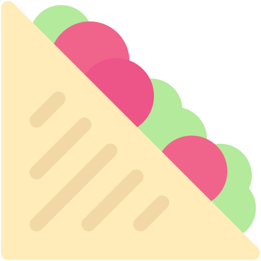 kanapka Generic color fill ikona