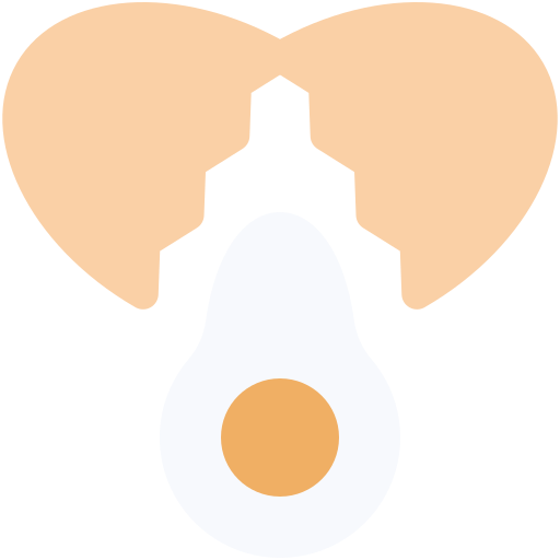 Cracked egg Generic color fill icon