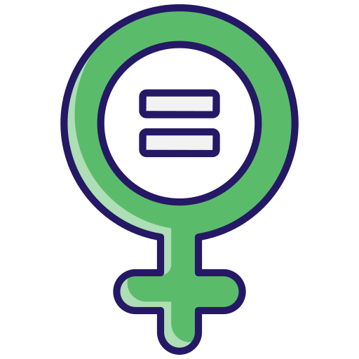 símbolo de igualdad Generic color lineal-color icono