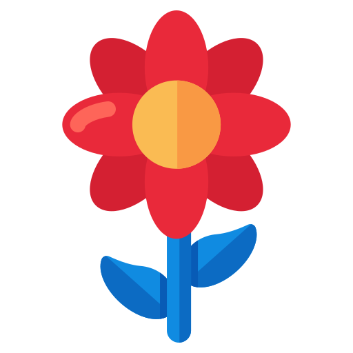 kwiat Generic color fill ikona