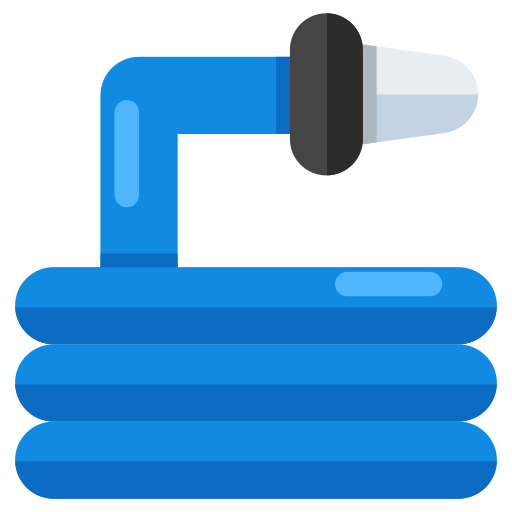 Water pipe Generic color fill icon