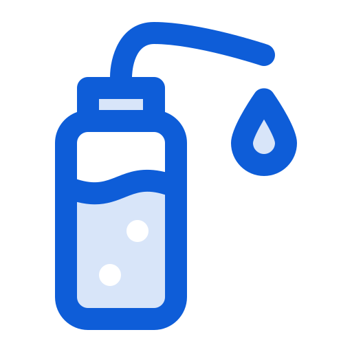 水のボトル Generic color lineal-color icon
