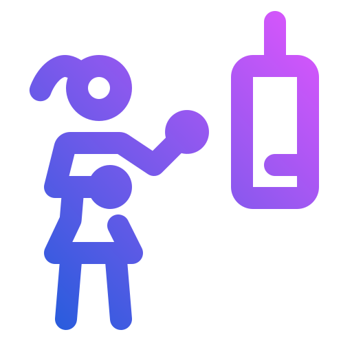 Punching bag Generic gradient outline icon