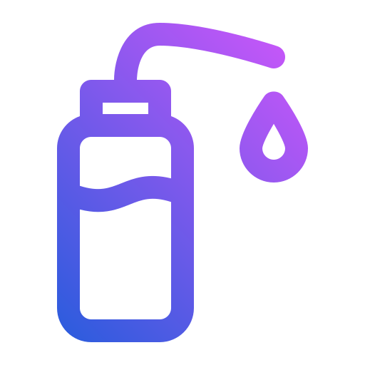 fles water Generic gradient outline icoon
