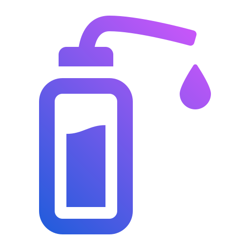 fles water Generic gradient fill icoon