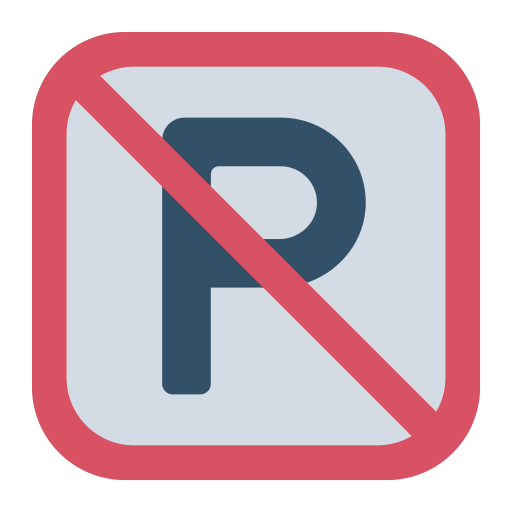 parking interdit Generic color fill Icône