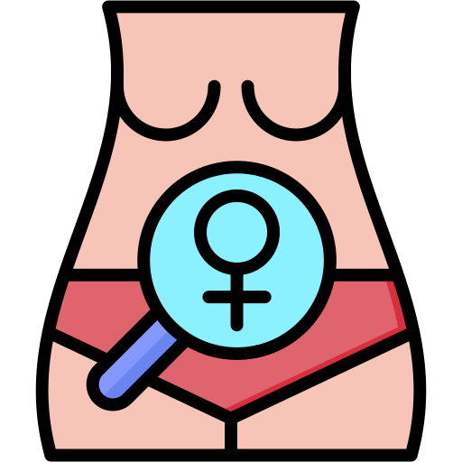 여성 건강 Generic color lineal-color icon
