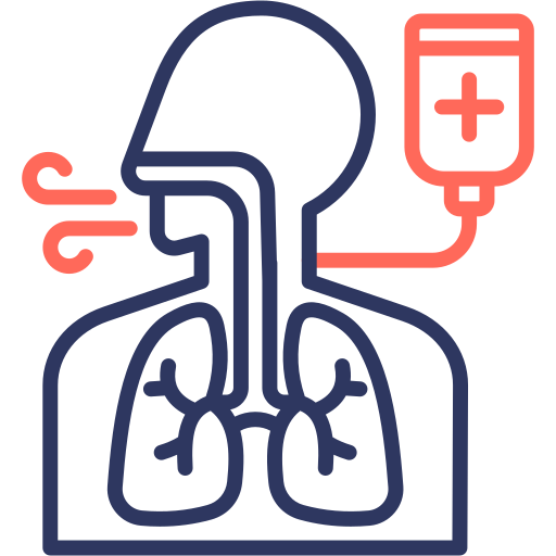 Respiratory system Generic color outline icon