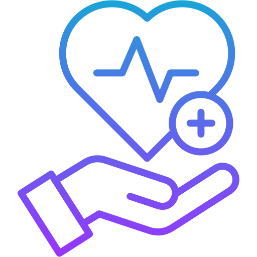 Cardiology Generic gradient outline icon