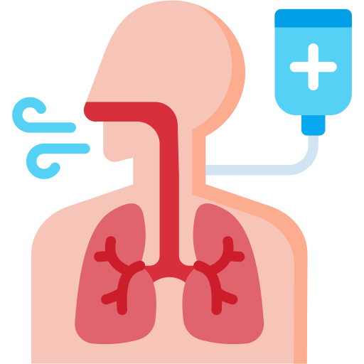 Respiratory system Generic color fill icon