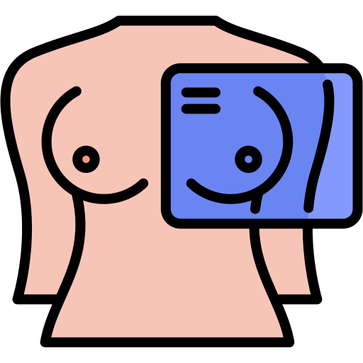mammografia Generic color lineal-color ikona