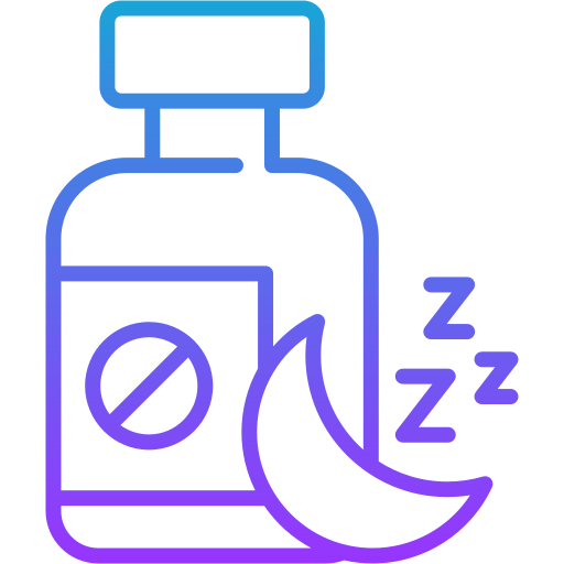Sleeping pill Generic gradient outline icon