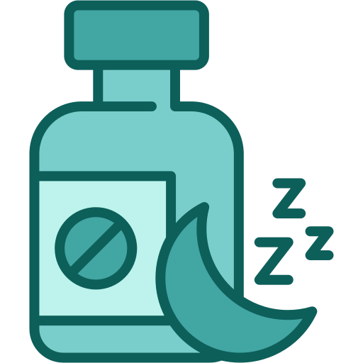 pastilla para dormir Generic color lineal-color icono