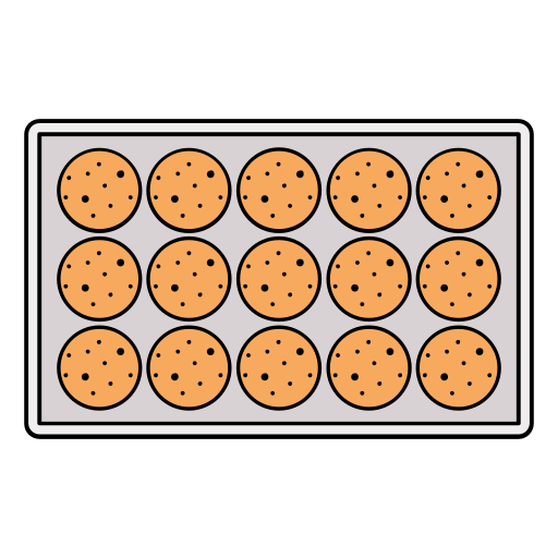 taca na ciasteczka Generic color lineal-color ikona