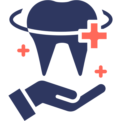servicio dental Generic color fill icono