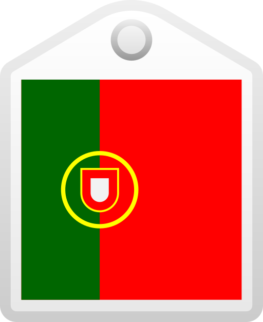portugal Generic gradient fill icoon