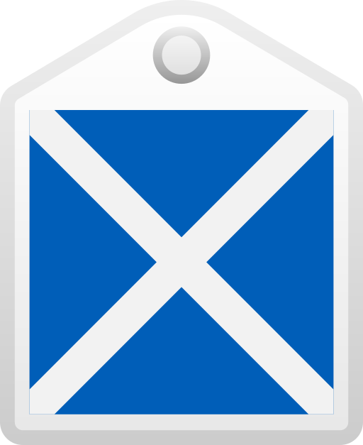 スコットランド Generic gradient fill icon