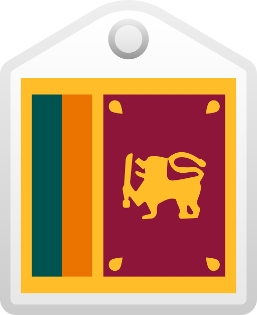 Шри-Ланка Generic gradient fill иконка