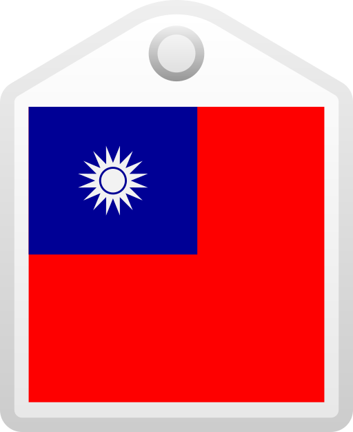 Taiwan Generic gradient fill icon