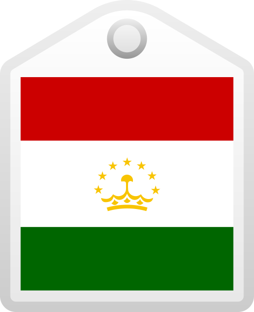 tayikistán Generic gradient fill icono