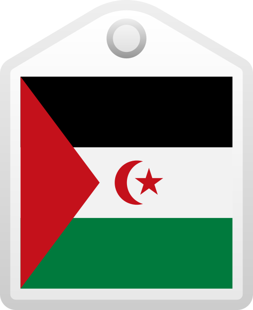 Western sahara Generic gradient fill icon