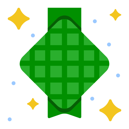 ketupat Generic color fill icono
