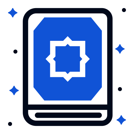 꾸란 Generic color fill icon