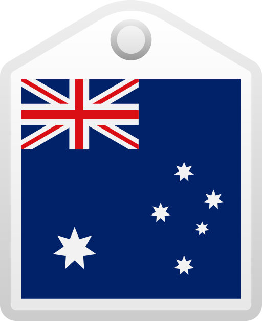 オーストラリア Generic gradient fill icon