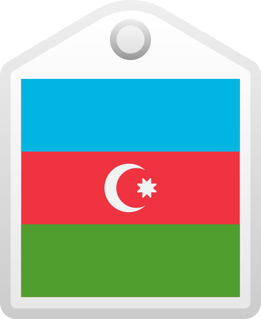 アゼルバイジャン Generic gradient fill icon