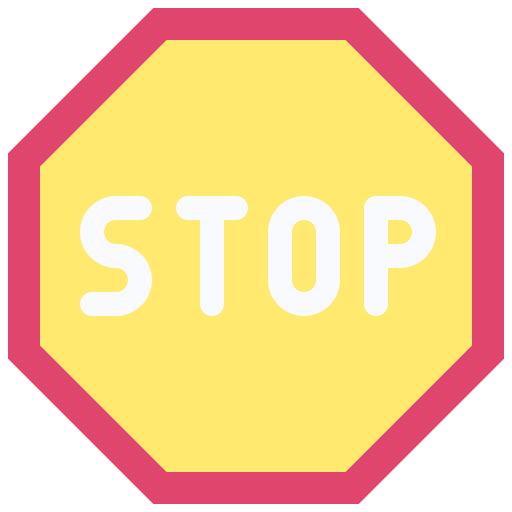stoppschild Generic color fill icon