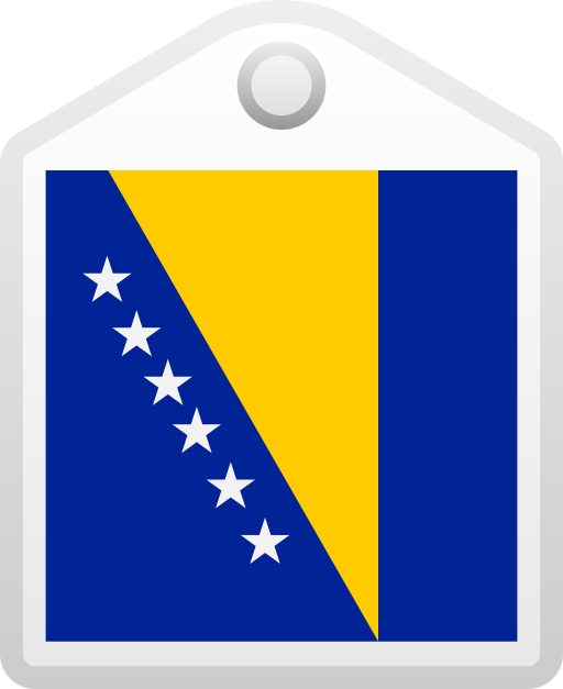Bosnia Generic gradient fill icon