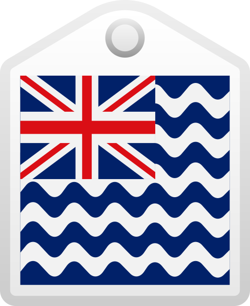 território britânico do oceano Índico Generic gradient fill Ícone