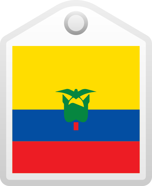 Ecuador Generic gradient fill icon