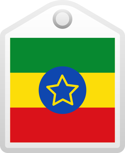 etiopia Generic gradient fill icona