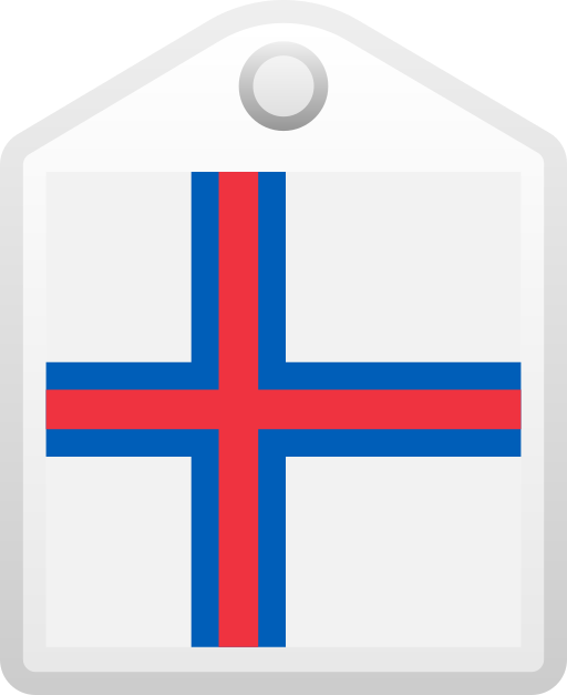 Faroe island Generic gradient fill icon