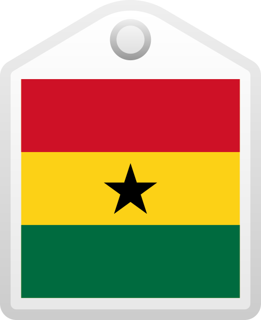 Ghana Generic gradient fill icon