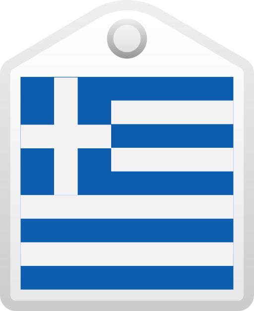griekenland Generic gradient fill icoon
