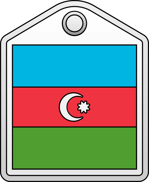 azerbaigian Generic gradient lineal-color icona