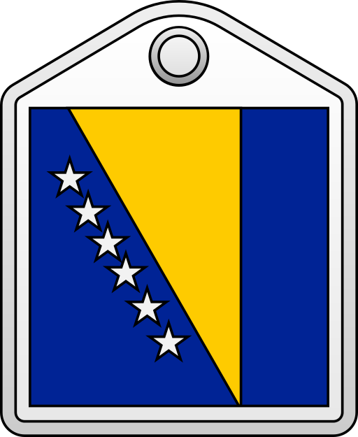 보스니아 Generic gradient lineal-color icon