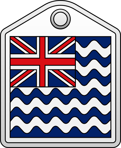 terytorium brytyjskiego oceanu indyjskiego Generic gradient lineal-color ikona
