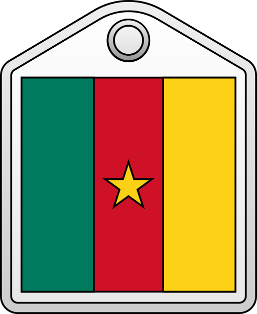 Cameroon Generic gradient lineal-color icon