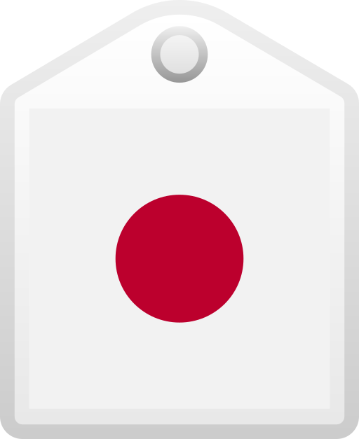 Япония Generic gradient fill иконка